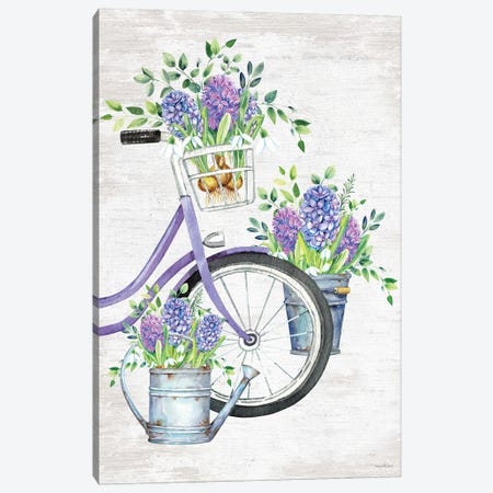 Hyacinth Harvest Canvas Print #LLI26} by lettered & lined Canvas Wall Art