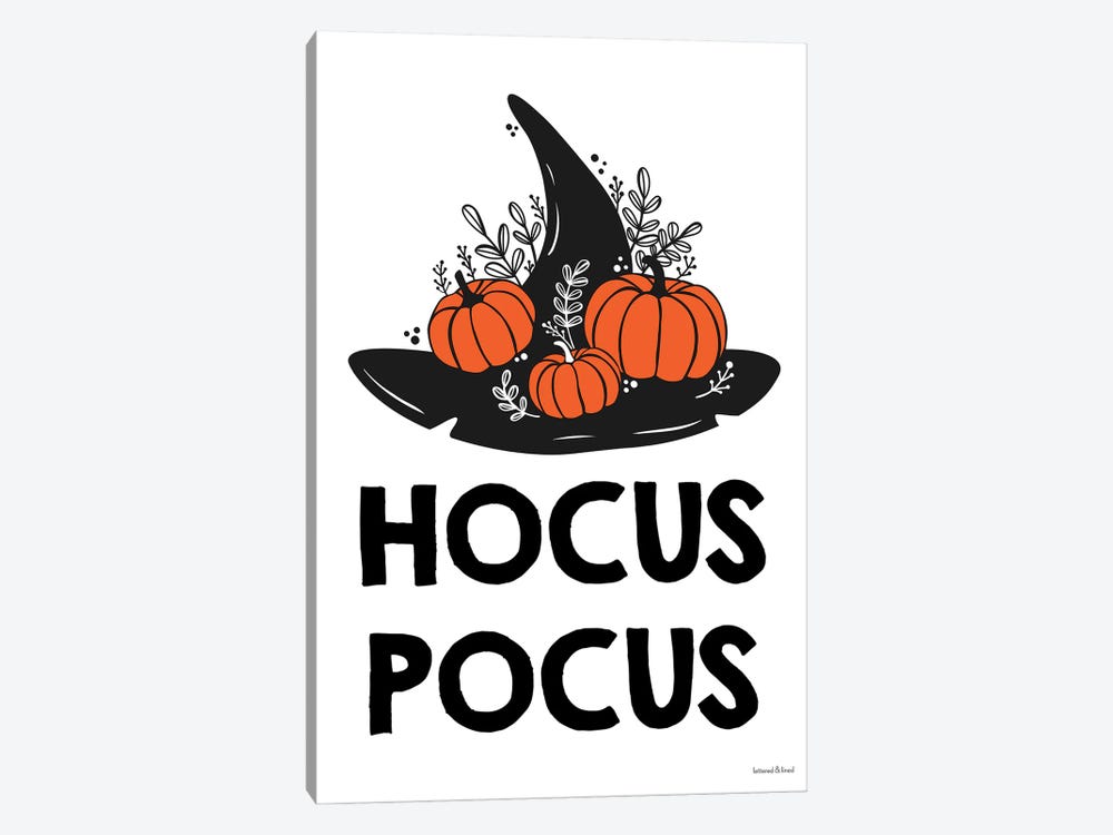 Hocus Pocus by lettered & lined 1-piece Canvas Print