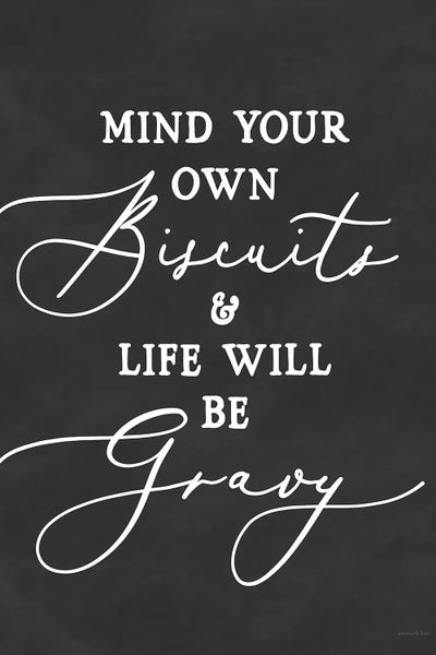 Modern Farmhouse Décor: Biscuits & Gravy by lettered & lined