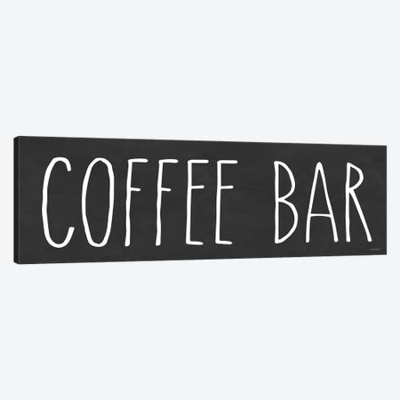 Coffee Bar Canvas Print #LLI65} by lettered & lined Canvas Art