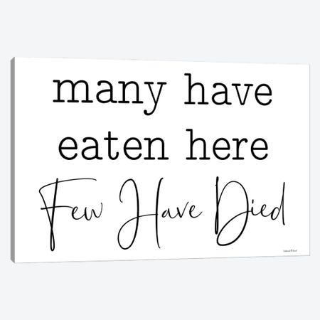 Few Have Died Canvas Print #LLI68} by lettered & lined Canvas Art Print