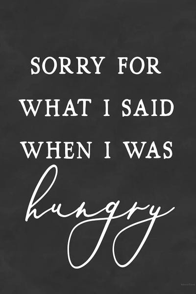 I Was Hungry