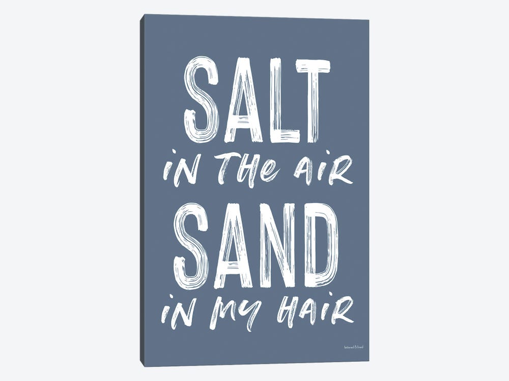 Salt In The Air by lettered & lined 1-piece Canvas Artwork