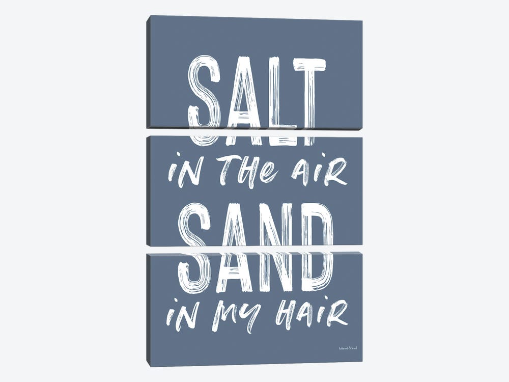 Salt In The Air by lettered & lined 3-piece Canvas Artwork