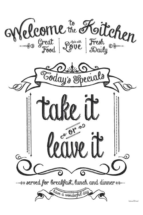 Take It Or Leave It