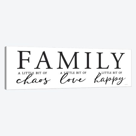 Family Canvas Print #LLI9} by lettered & lined Canvas Wall Art