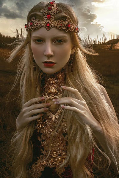 Sunstone Guardian II by Lillian Liu canvas print