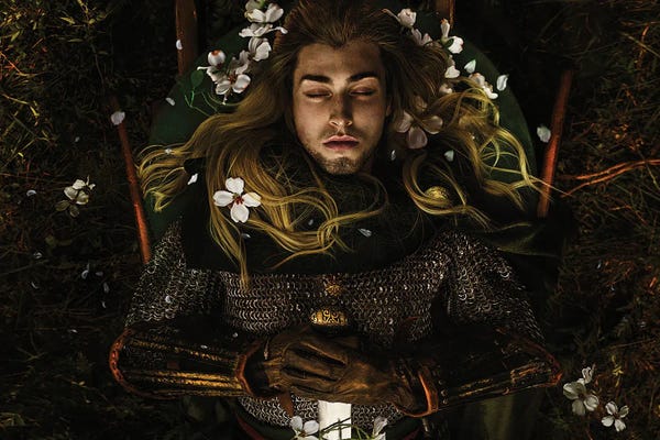 Hyperreal Photography: The Fallen Prince by Lillian Liu