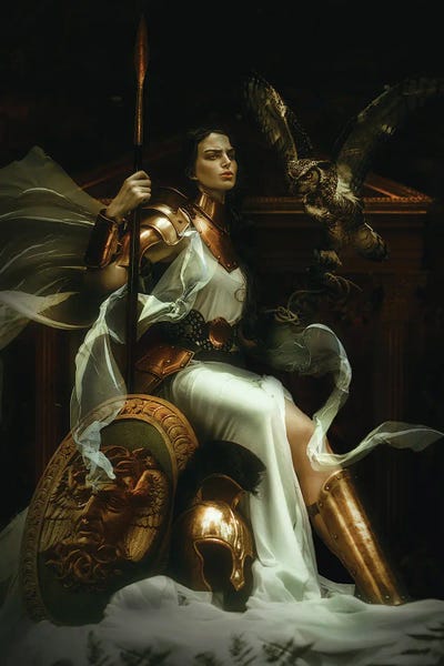 Large Photography - Canvas Prints: Athena by Lillian Liu
