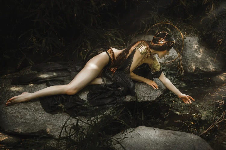 The Nymph by Lillian Liu wall art