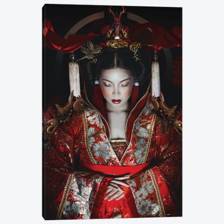 The Empress Canvas Print #LLL29} by Lillian Liu Canvas Art