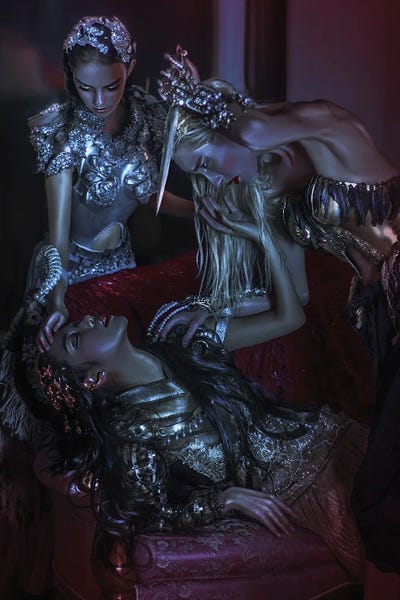 Hyperreal Photography: The Sisters II by Lillian Liu