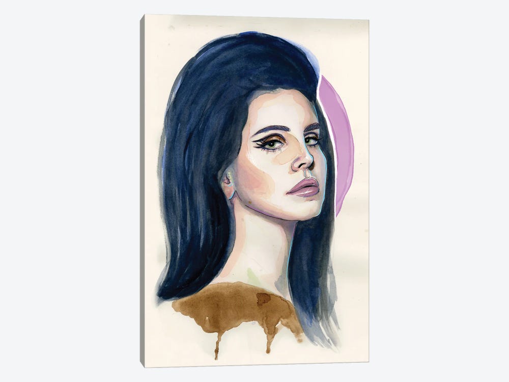 Lana Del Rey I by Sean Ellmore 1-piece Canvas Art