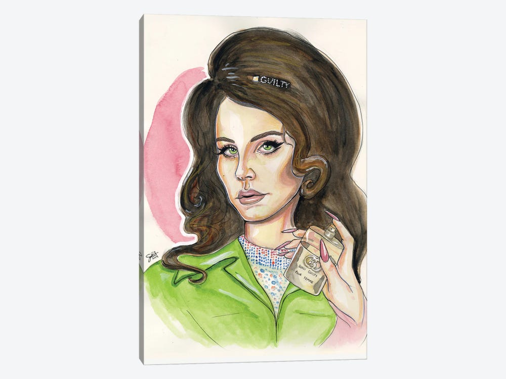 Lana Del Rey For Gucci by Sean Ellmore 1-piece Canvas Art Print