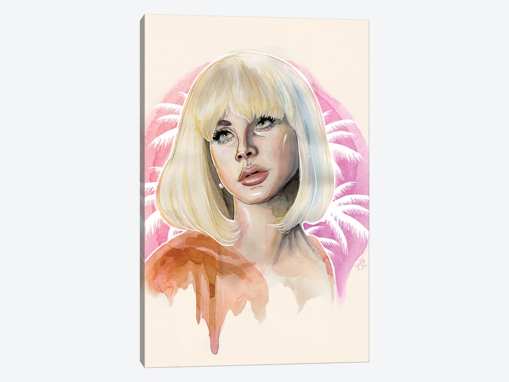 Lana Del Rey II by Sean Ellmore 1-piece Canvas Artwork