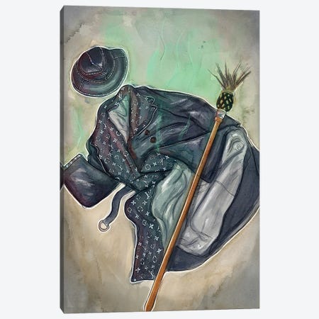 Wicked Witch Of Louis Vuitton Canvas Print #LLM27} by Sean Ellmore Canvas Art