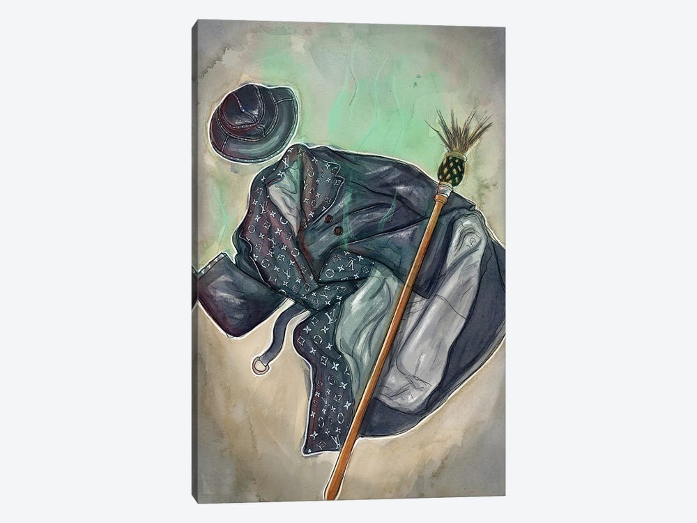 Wicked Witch Of Louis Vuitton by Sean Ellmore 1-piece Canvas Print