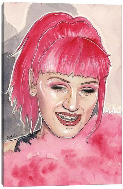 1999 Gwen Stefani Canvas Art Print - Sean Ellmore