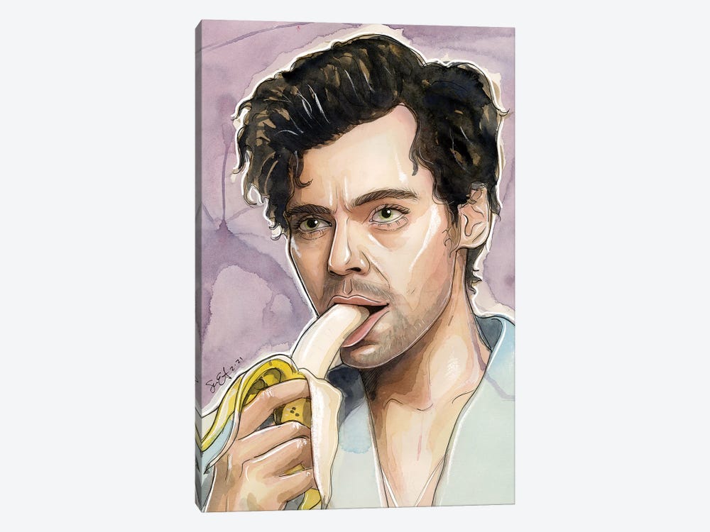 Harry Styles Banana 1-piece Canvas Artwork