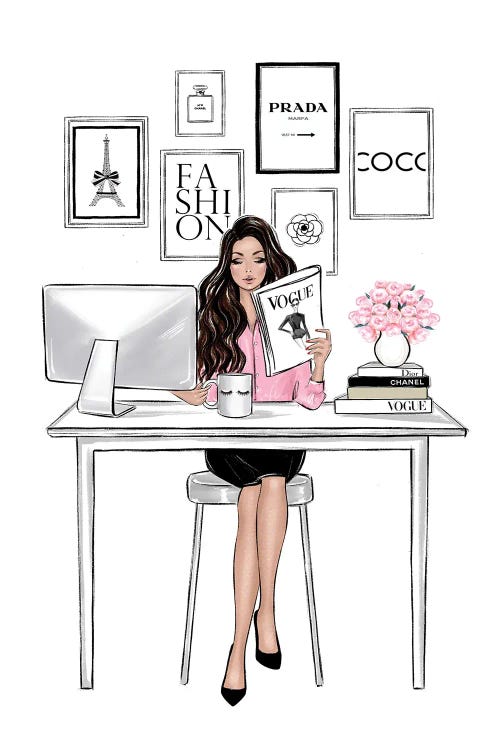Girl Boss Brunette