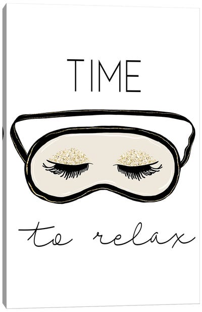 Time To Relax Canvas Art Print - LaLana Arts