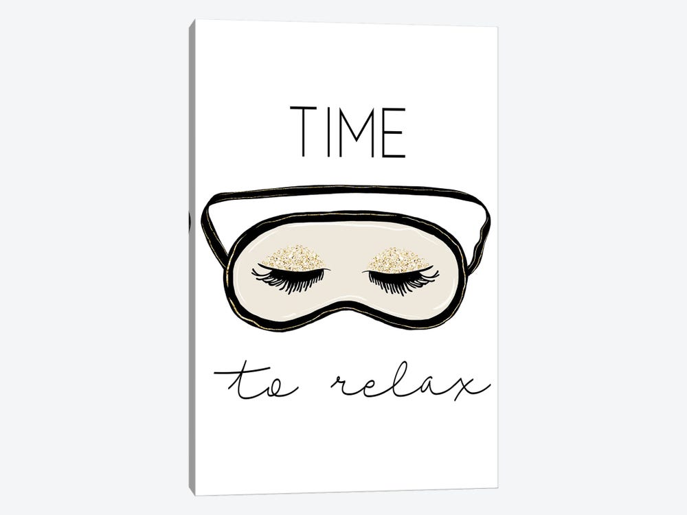 Time To Relax by LaLana Arts 1-piece Canvas Art Print