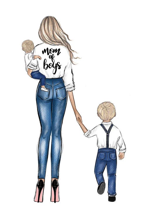 Mom Of Boys Blonde