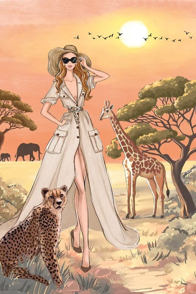 Lady In Aftica