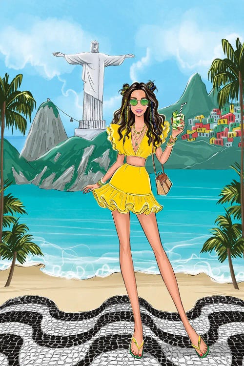 Rio by LaLana Arts wall art