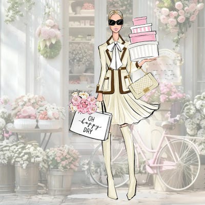 Floral Shop by LaLana Arts framed wall art