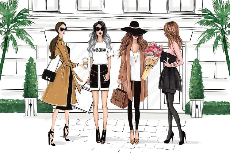 Girls On Shopping