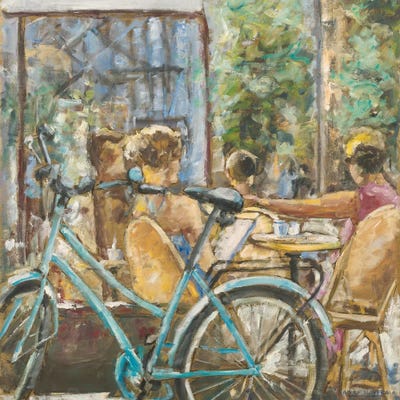 Cafe Paris V by Adolf Llovera art print