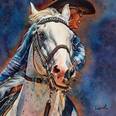 At Ready by Lisa Lopuck metal wall art