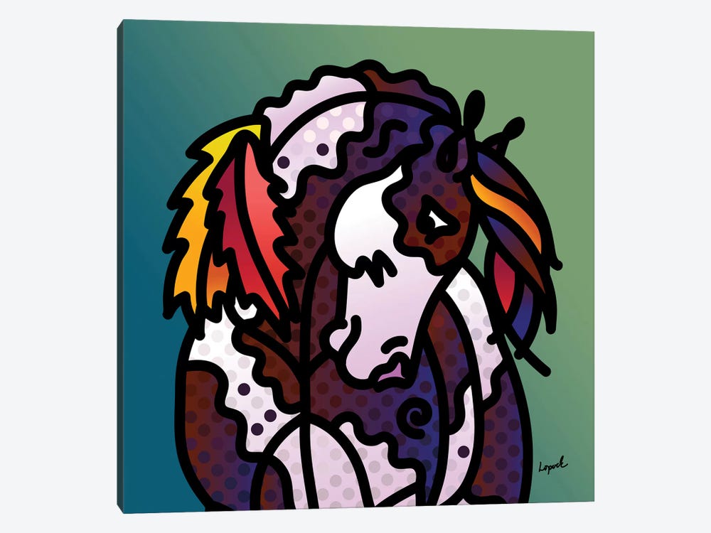 Indian Pony by Lisa Lopuck 1-piece Canvas Artwork