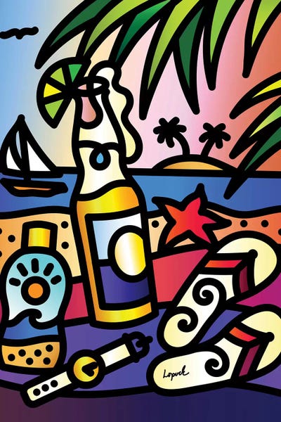 Beach Lover: Beer Thirty by Lisa Lopuck