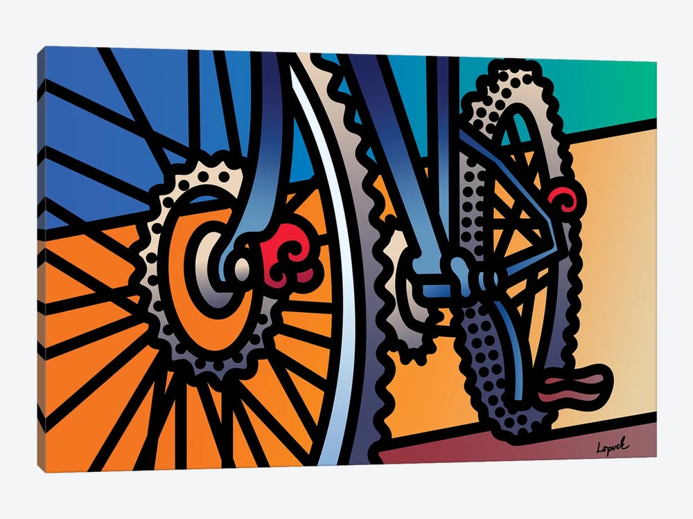 Rollin Out by Lisa Lopuck 1-piece Art Print