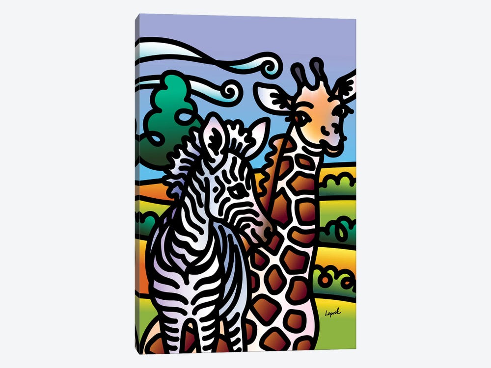Zoo I by Lisa Lopuck 1-piece Art Print