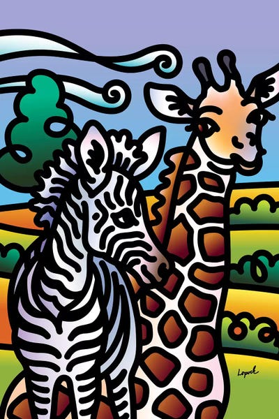 Zebras: Zoo I by Lisa Lopuck