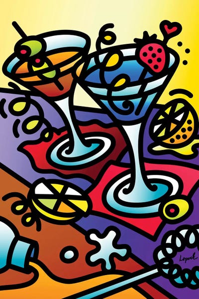 Martini: Double Vision by Lisa Lopuck