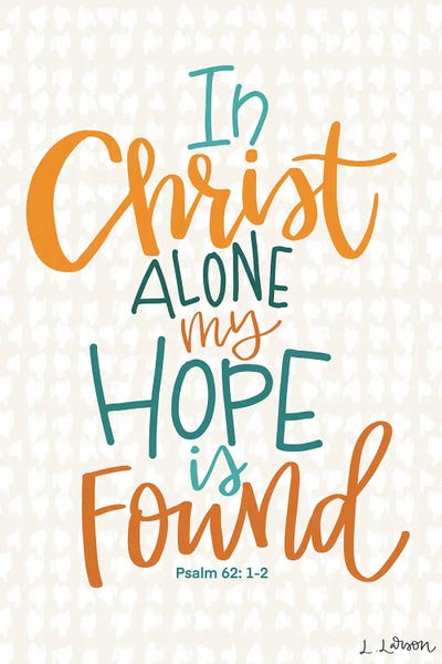 In Christ Alone
