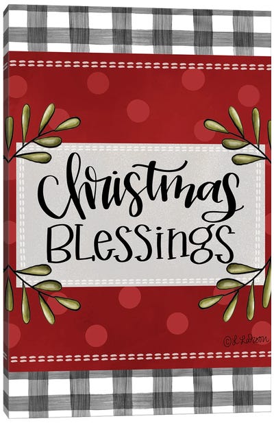 Christmas Blessings Canvas Art Print