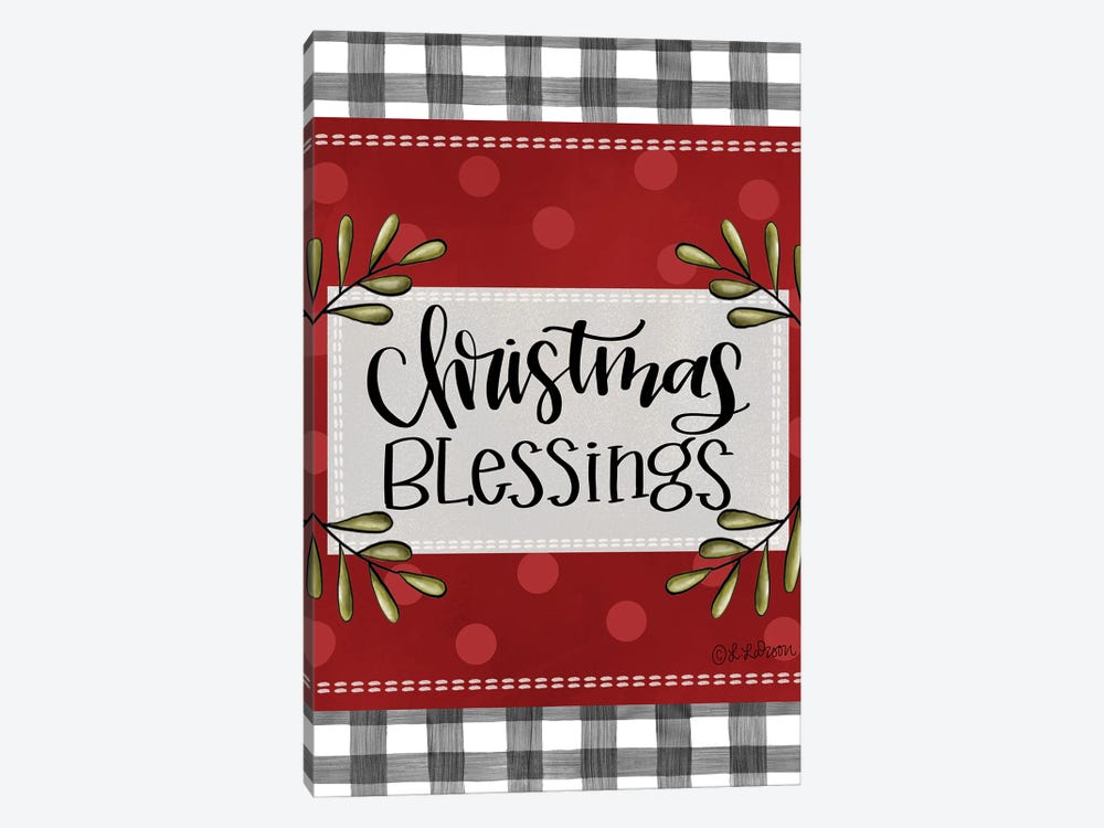 Christmas Blessings by Lisa Larson 1-piece Canvas Print