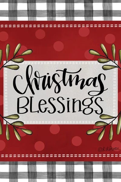 Christmas Signs & Sentiments: Christmas Blessings by Lisa Larson