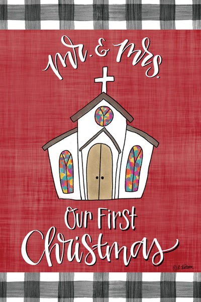 Mr & Mrs Christmas by Lisa Larson multi panel art