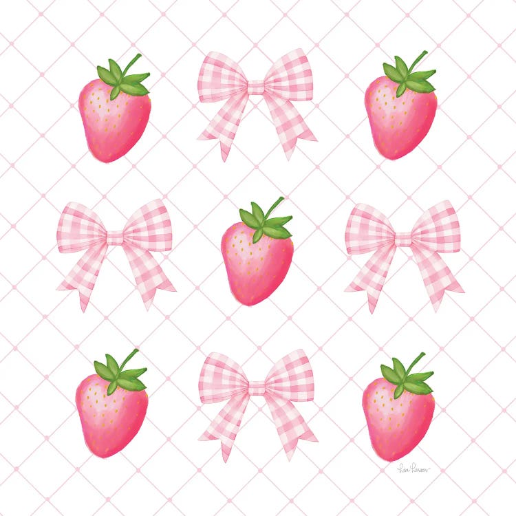 Berry Cute Bows by Lisa Larson wall art