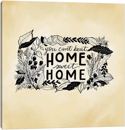 Home Sweet Home Pennsylvania - Color Canvas Art Print - Lily & Val