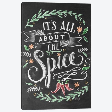 It's All About The Spice Canvas Print #LLV123} by Lily & Val Canvas Print