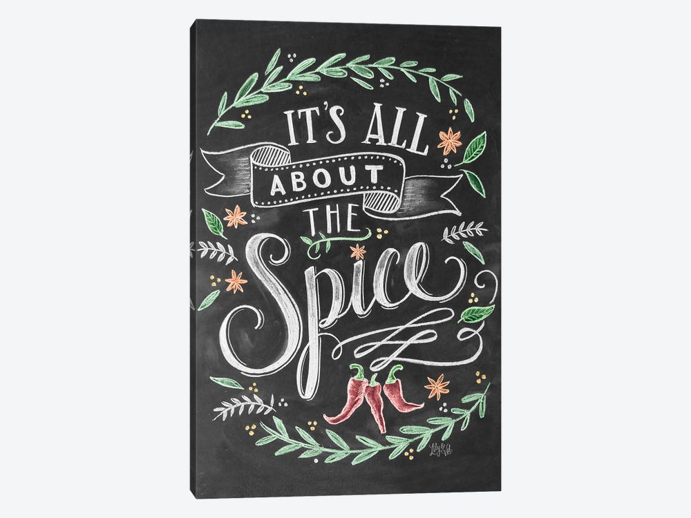 It's All About The Spice by Lily & Val 1-piece Canvas Art