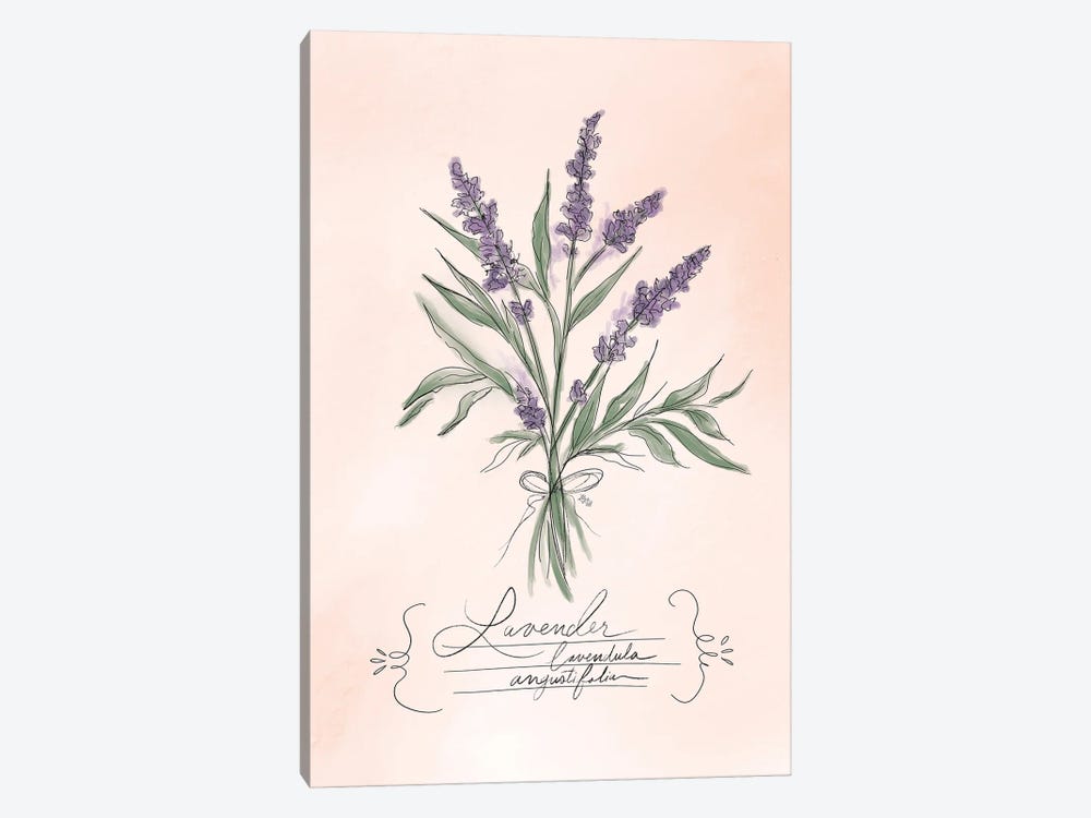 Lavender by Lily & Val 1-piece Canvas Print
