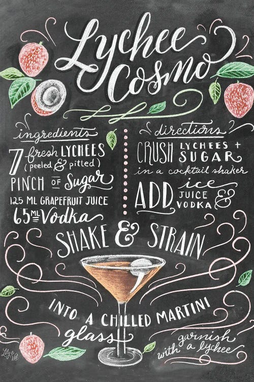 Lychee Cosmo Recipe